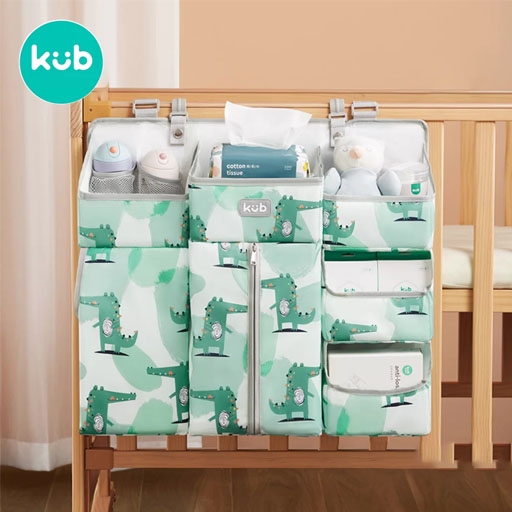 KUB Crib Storage Bag (Basic) Green